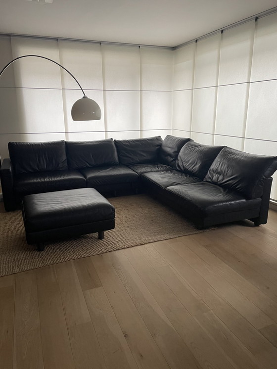 Image 1 of Dema Italy Design Leder-Lounge