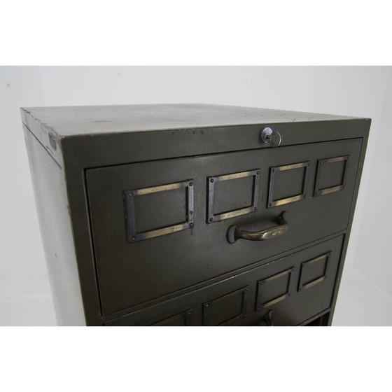 Image 1 of Mehrschubladen-Kartenschrank von August Blodner, Tschechoslowakei 1930er Jahre