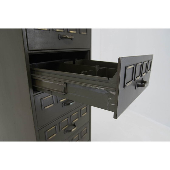 Image 1 of Mehrschubladen-Kartenschrank von August Blodner, Tschechoslowakei 1930er Jahre