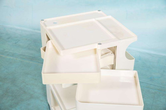 Image 1 of Weltraumzeitalter Joe Colombo Lagerturm 70er Jahre, Bobi Cart