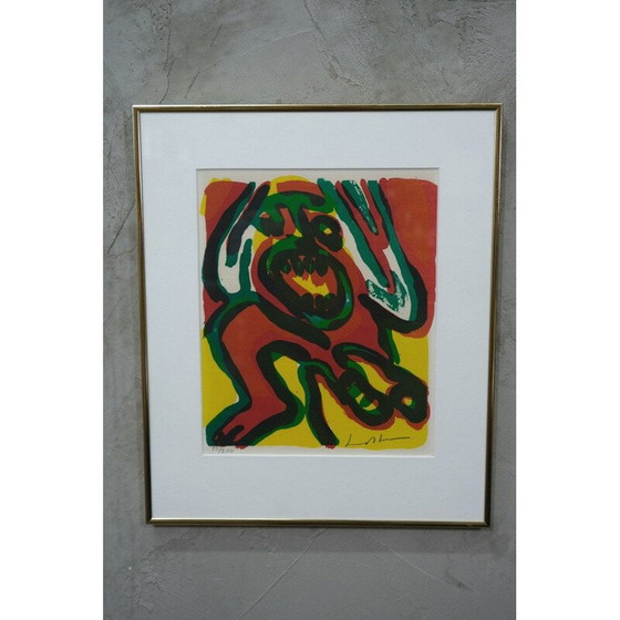 Image 1 of Abstrakte Lithographie von Bengt Lindström, Schweden 1970