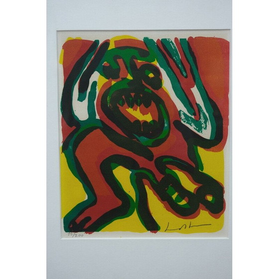 Image 1 of Abstrakte Lithographie von Bengt Lindström, Schweden 1970