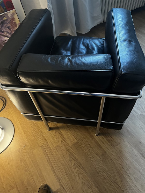 Image 1 of 3x Cassina Corbusier Sessel