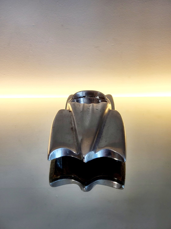 Image 1 of Vintage Batmobile Aschenbecher, Mercedes Benz Sk, Massiv Aluminiumguss, 1950er Jahre