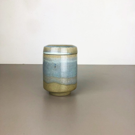 Abstrakte Vase aus Keramik von Wendelin Stahl, Deutschland 1970