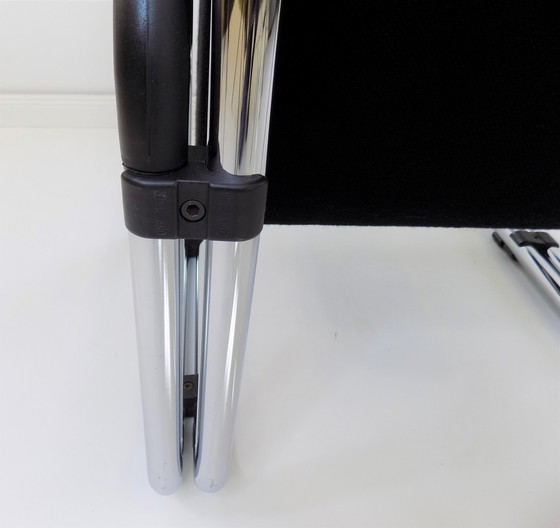 Image 1 of Cazzaro Bauhaus Armlehnstühle aus Stahlrohr, 2er-Set