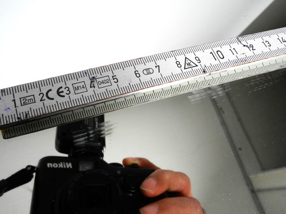 Image 1 of Großer schöner beleuchteter Wandspiegel aus Eichenholz aus den 1960er Jahren - Made in Italy