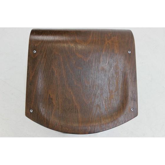 Image 1 of Bauhaus-Hocker aus Chrom von Mücke & Melder für Mart Stam - 1930er Jahre