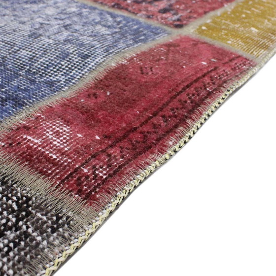 Image 1 of Perserteppich Patchwork Teppich 145X145 Nr:2533