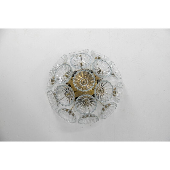 Image 1 of Vintage Dandelion Wandleuchte von Veb, Deutschland 1960s