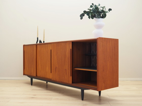 Image 1 of Anrichte aus Teakholz, Dänisches Design, 1970er Jahre, Produktion: Dänemark