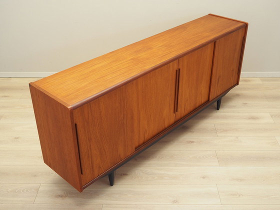 Image 1 of Anrichte aus Teakholz, Dänisches Design, 1970er Jahre, Produktion: Dänemark