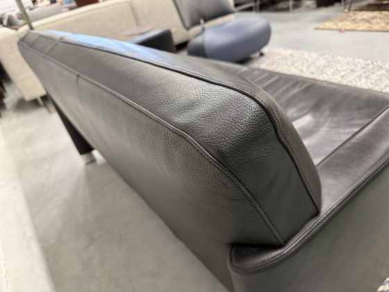 Image 1 of Jori So Good Sofa Schwarzes Leder 2-Sitzer 158