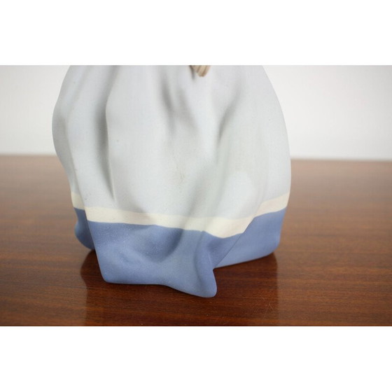 Image 1 of Vintage Porzellan Royal Dux Statue einer Frau, 1960