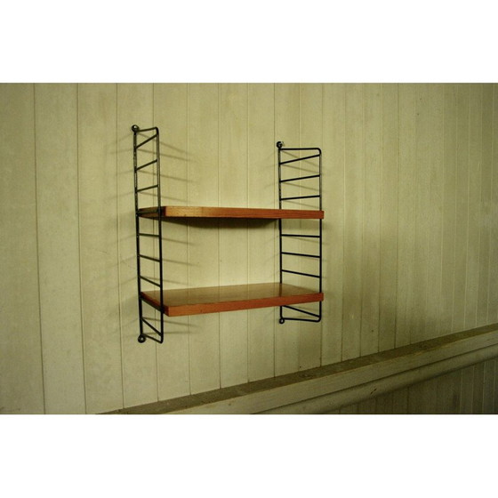 Image 1 of Vintage-Regal aus Kiefernholz von Nisse Strinning, 1960