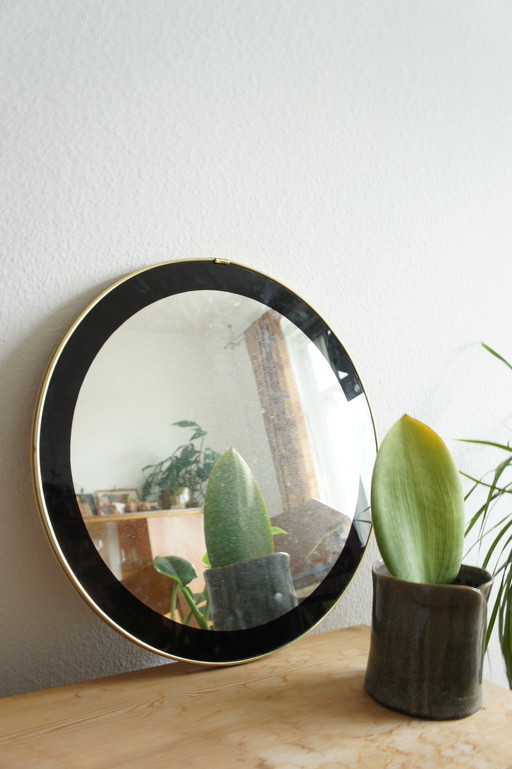 2x Wandspiegel Vintage 50er