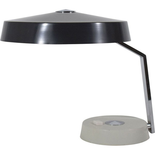 Vintage Schreibtischlampe aus verchromtem Metall, 1960