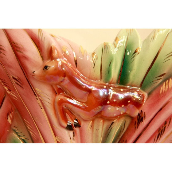 Image 1 of Paar alte Keramikvasen von Vasetti, Italien 1940