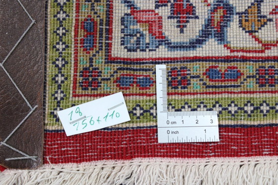 Image 1 of Original Handgeknüpfter Perserteppich Sarough Fein 156 X 110 Cm Top Zustand