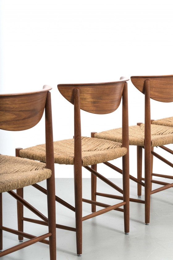 Image 1 of 4x Peter Hvidt Esszimmerstühle