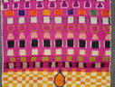 Berberteppich - 220 cm x 147 cm - rosa Wolle