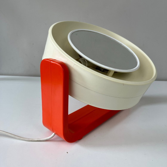 Image 1 of Allibert Schminkspiegel, Modell W93 orange-weiß