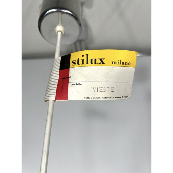 Image 1 of Paar verchromte Pendelleuchten von Stilux Milano, 1970er Jahre