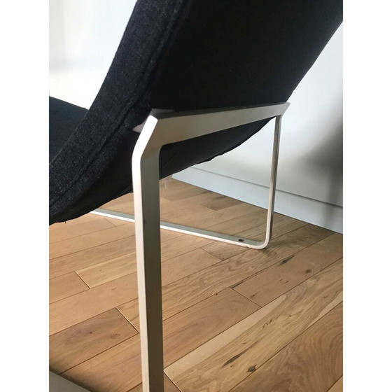 Image 1 of Schwarzes Vintage-Tagesbett, 1980