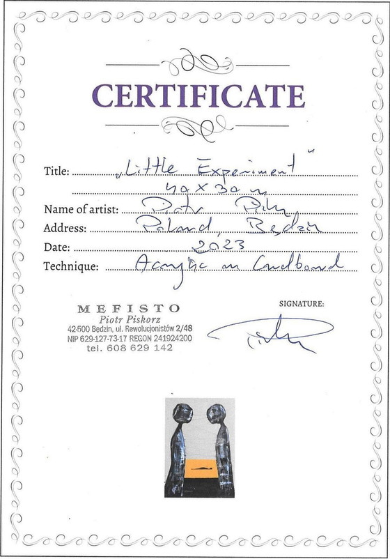 Image 1 of Piotr Piskorz "Kleines Experiment"