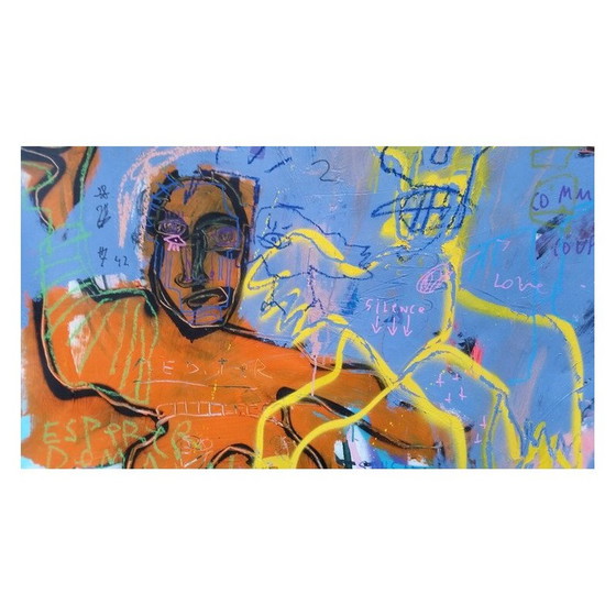 Image 1 of Vintage-Gemälde "Punch" von Jazzu, 2018