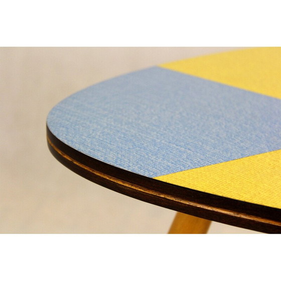 Image 1 of Vintage formica Couchtisch von Drevopodnik Brno, Tschechoslowakei 1960