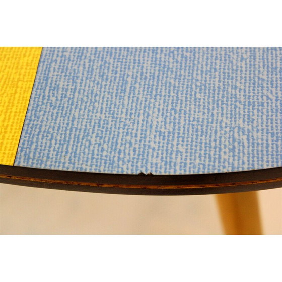 Image 1 of Vintage formica Couchtisch von Drevopodnik Brno, Tschechoslowakei 1960