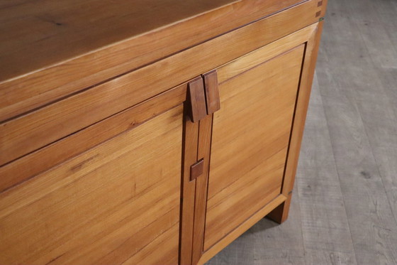 Image 1 of Pierre Chapo R13 Sideboard aus massivem Ulmenholz, Frankreich 1960er Jahre