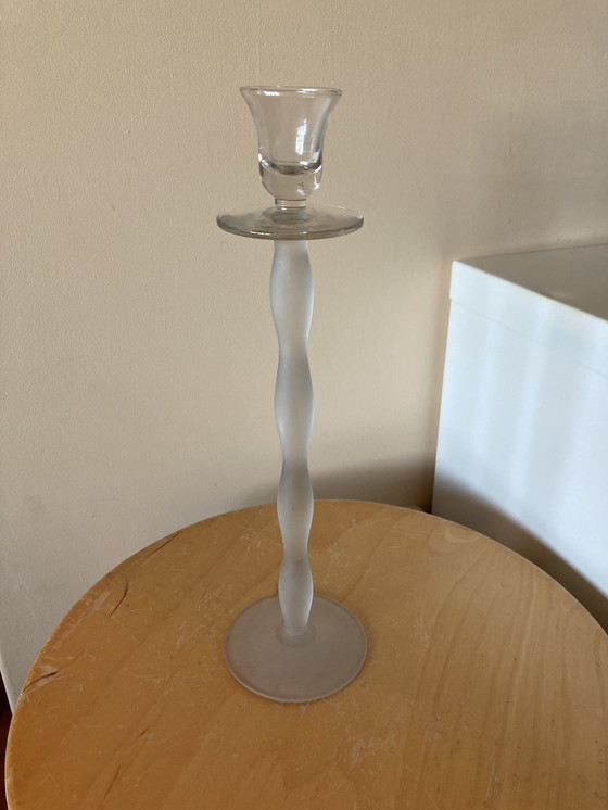 Image 1 of 2x Orrefors Celeste Kerzenhalter