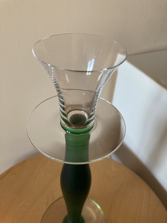 Image 1 of 2x Orrefors Celeste Kerzenhalter