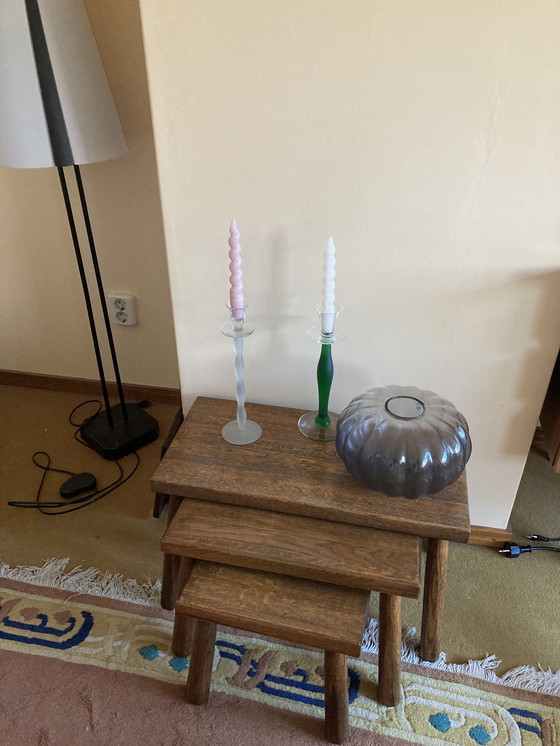 Image 1 of 2x Orrefors Celeste Kerzenhalter