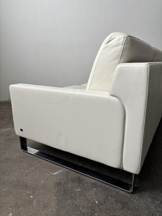 Image 1 of Rolf Benz Ego Ledersofas Couch Hellgrau