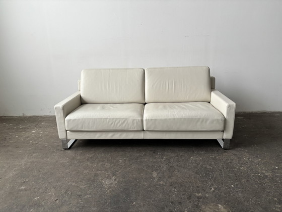 Image 1 of Rolf Benz Ego Ledersofas Couch Hellgrau