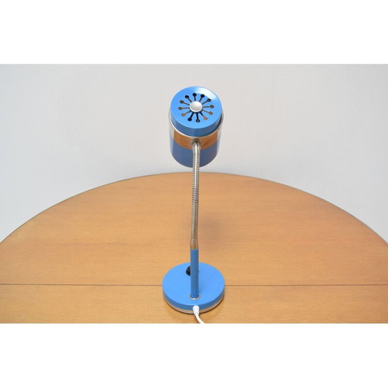 Image 1 of Vintage Tischlampe aus lackiertem Metall, Tschechoslowakei 1970