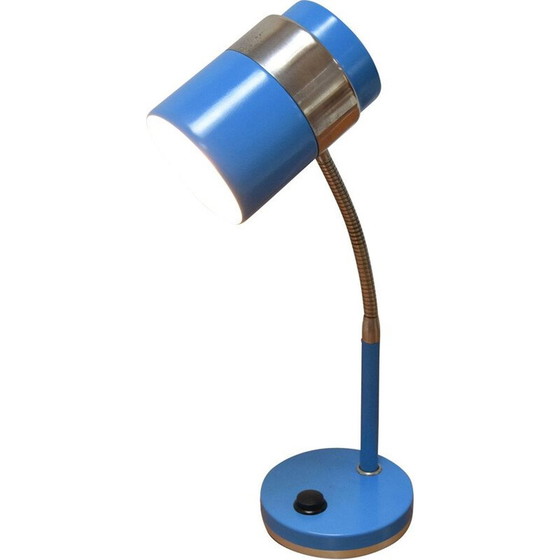 Image 1 of Vintage Tischlampe aus lackiertem Metall, Tschechoslowakei 1970
