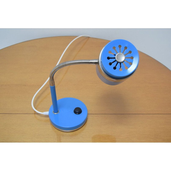 Image 1 of Vintage Tischlampe aus lackiertem Metall, Tschechoslowakei 1970