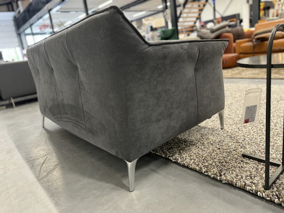 Image 1 of Leolux Mayon Sofa 2.5 Sitzer Grau Alcantara