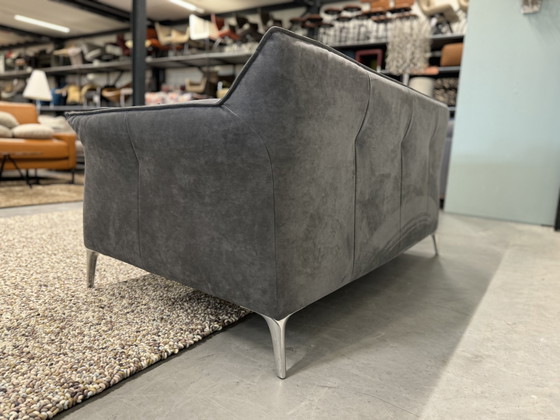 Image 1 of Leolux Mayon Sofa 2.5 Sitzer Grau Alcantara