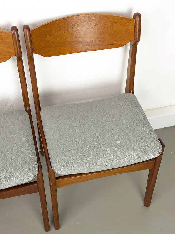 Image 1 of Danish Teak Dining Chairs, 1960s, Set of 6