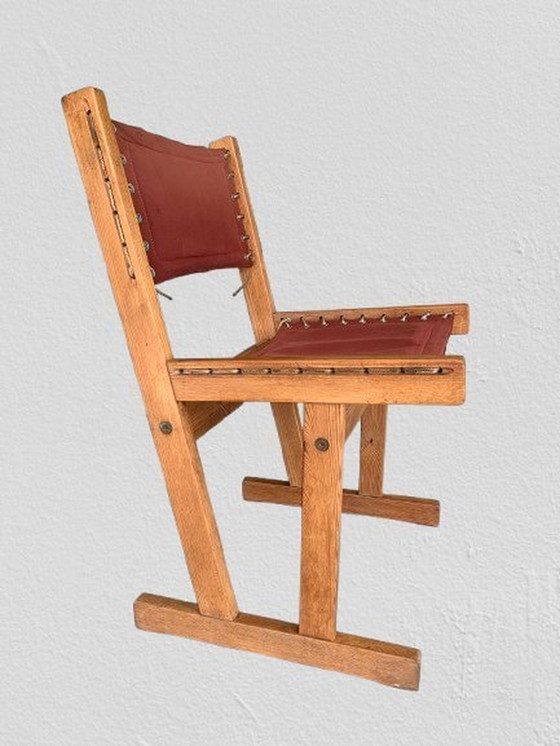 Image 1 of Safari-Stühle von Svein Björneng für Bruksbo Norwegen