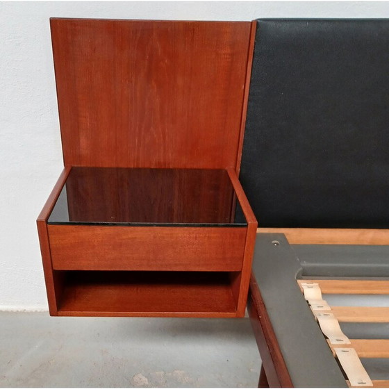 Image 1 of Vintage Queen Size Teakholz-Tagesbett von Hans J. Wegner für Getama, 1960