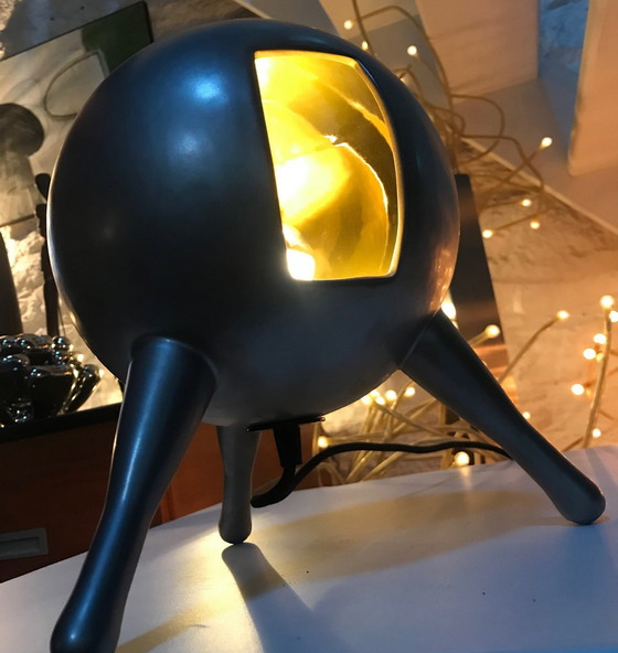 Image 1 of Tischlampe - Space Invader - Keramik - Rodrigo Vairinhos - Neo Design Studios - Post Space Age - 2010