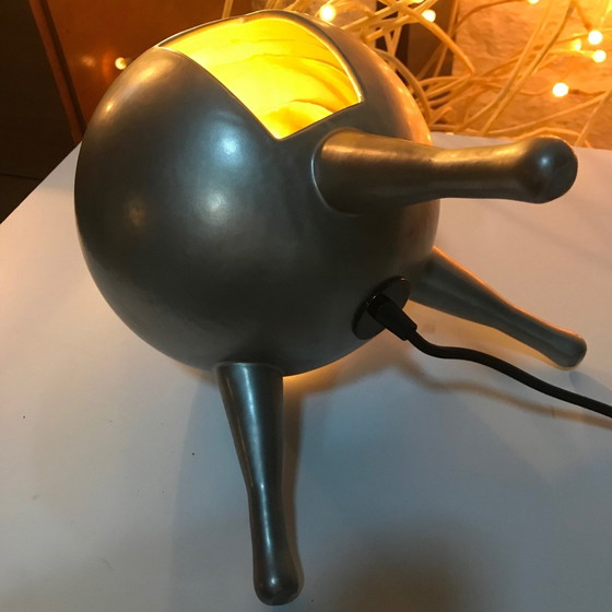 Image 1 of Tischlampe - Space Invader - Keramik - Rodrigo Vairinhos - Neo Design Studios - Post Space Age - 2010