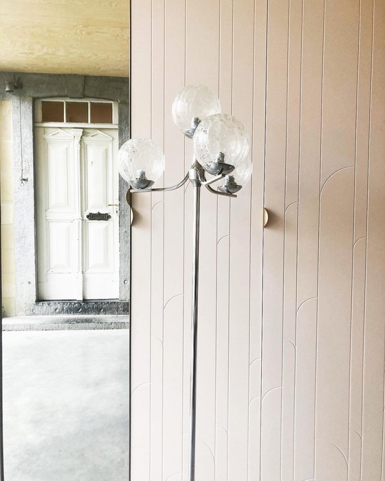 Image 1 of Vintage Stehlampe aus dem Weltraumzeitalter