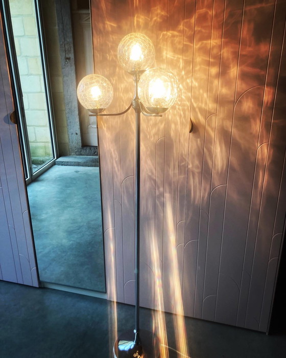 Image 1 of Vintage Stehlampe aus dem Weltraumzeitalter